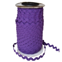 Ric Rac ribbon 12mm (25 m), Purple 14